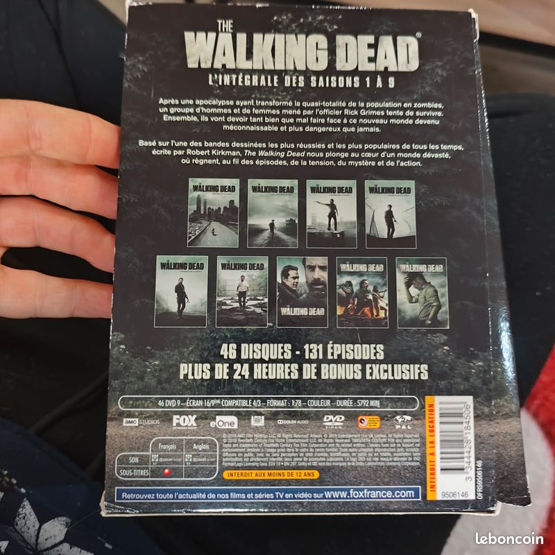 Intégrale DVD the walking dead saison 1 a 9 (image 3)