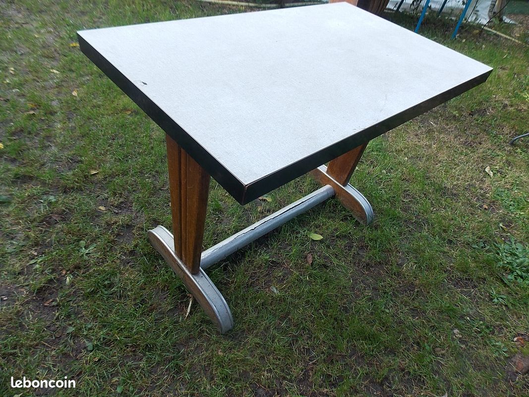 Table bistrot vintage (image 1)