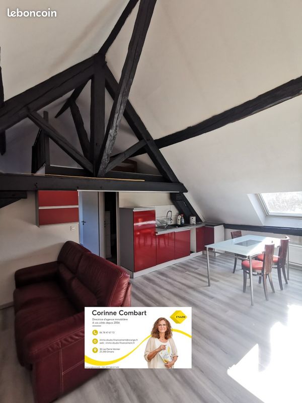 Appartement 3 pièces 47 m² · à Ornans · 47 m² · 89 500 €