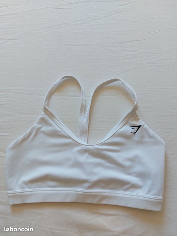 Brassière blanche Gymshark 30e Vêtements