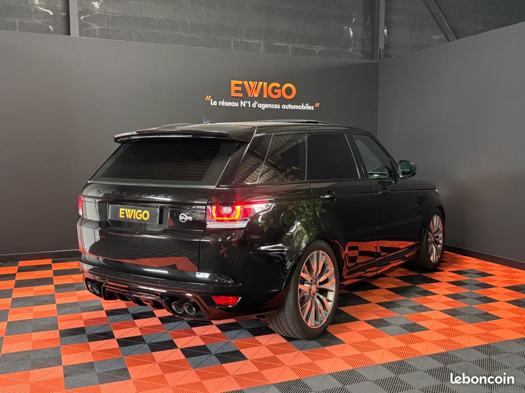 LAND ROVER RANGE ROVER SPORT V8 5.0 550 CH SVR / ORIGINE FRANCE / TOIT OUVRANT / MERIDIAN / CAMÉRA / SUIVI LAND ROVER COMPLEt (image 3)