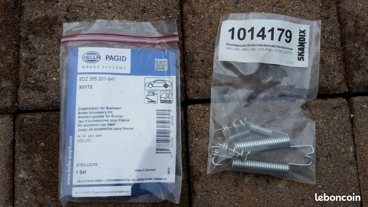 ACDelco 18K573 Professional Rear Brake Spring Kit With