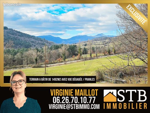 Terrain 1492 m² Pranles