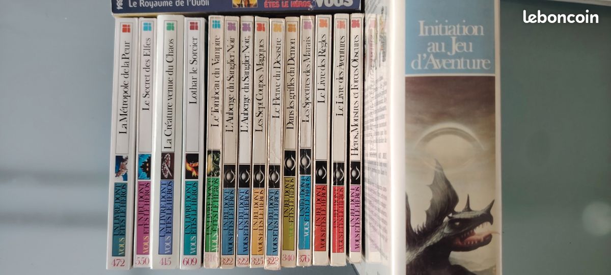 Ldvelh Lot 20 Livres dont vous êtes le Héros + coffret Initiation ujdvelh (image 5)
