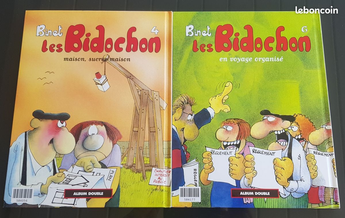 Lot BD Bidochons Binet tomes 3+4+5+6+ (image 2)