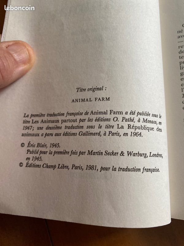 La ferme des animaux Georges Orwell (image 5)
