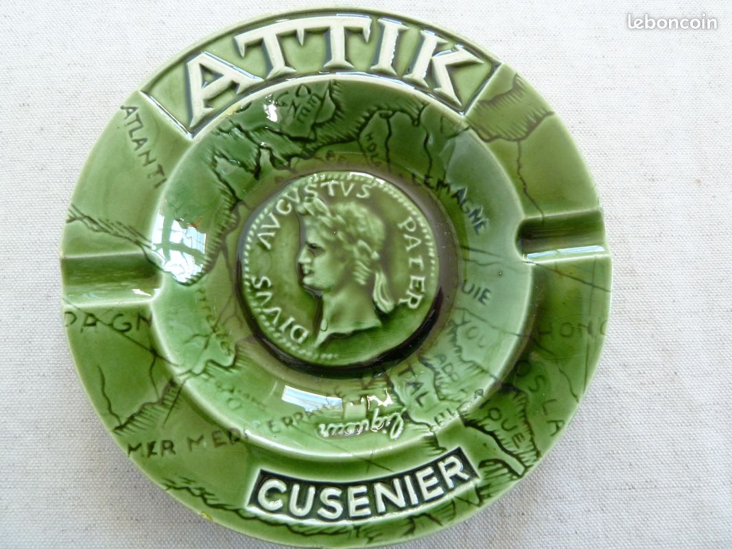 Joli porte savons vintage Cusenier faïence d’art Procéram d’Aubagne (image 10)