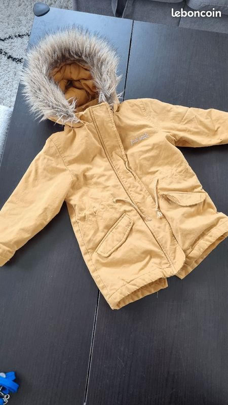 Manteau moutarde 6 ans (image 1)
