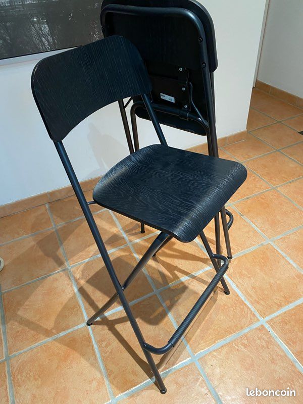 Tabouret IKEA franklin noir (image 2)