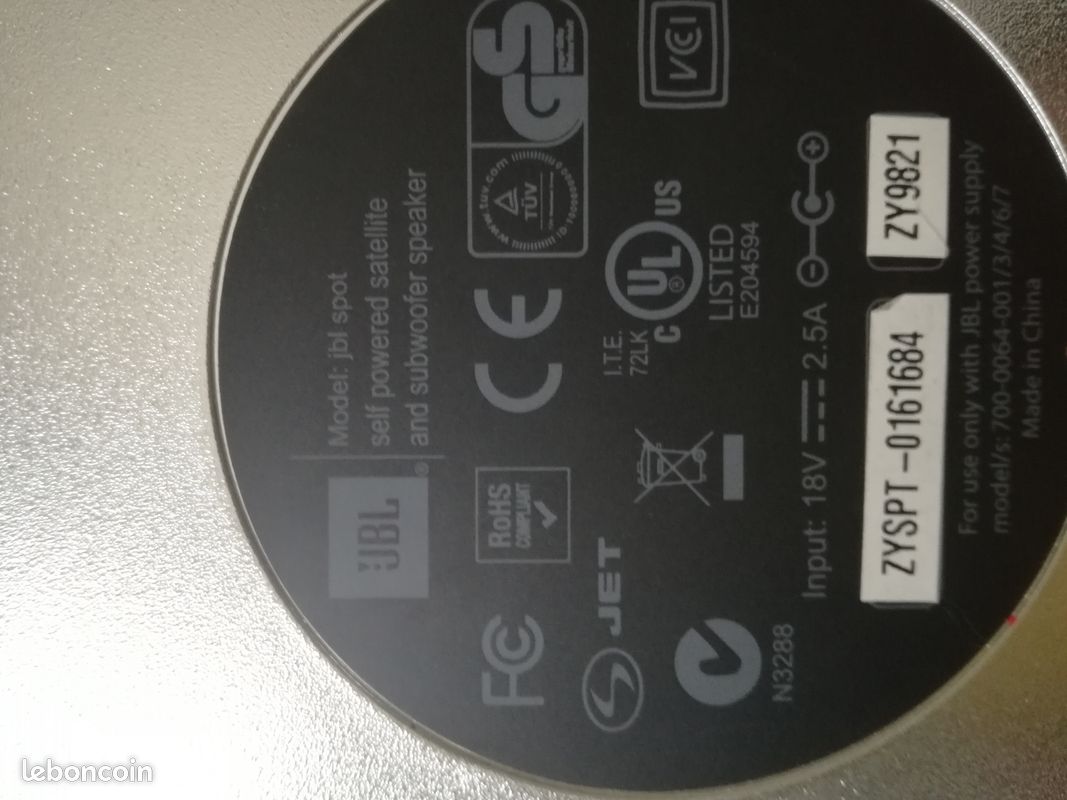 Enceintes JBL (image 2)