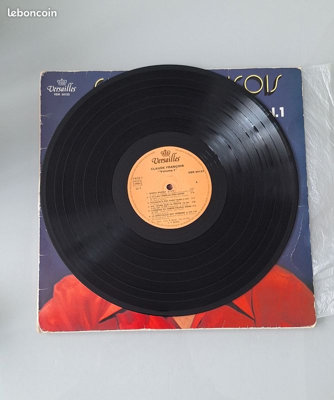 Lot 5 vinyles 33 tours Claude François – éditions originales 1977-1985 (image 12)