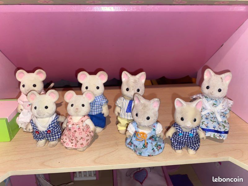 Sylvanian family et maison bois toy van (image 5)