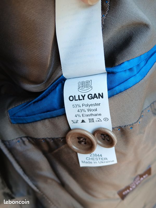 Costume homme slim. Olly Gan (image 5)