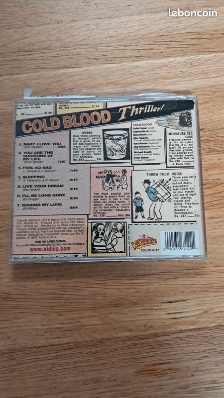 Cd Cold Blood (image 2)