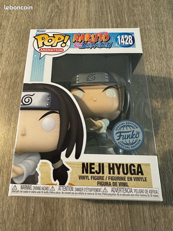 Figurine Funko Pop! Naruto - Neji Hyuga (Exclusif N°1428) - Neuf