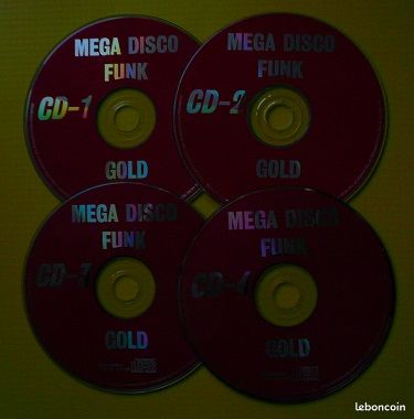 Coffret 4 CD Méga Disco Funk Gold (C479) (image 3)