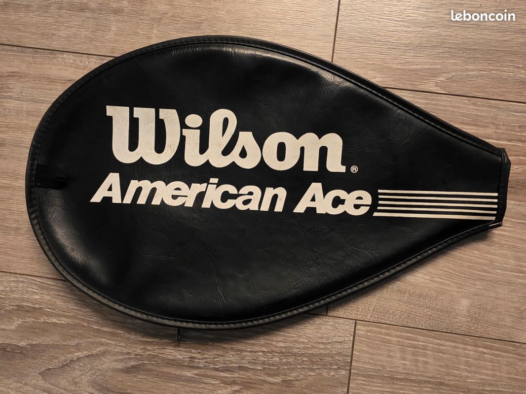 Raquette Wilson Match Point Alu Vintage – Taille 4 3/8, Housse USA, Fabriquée US