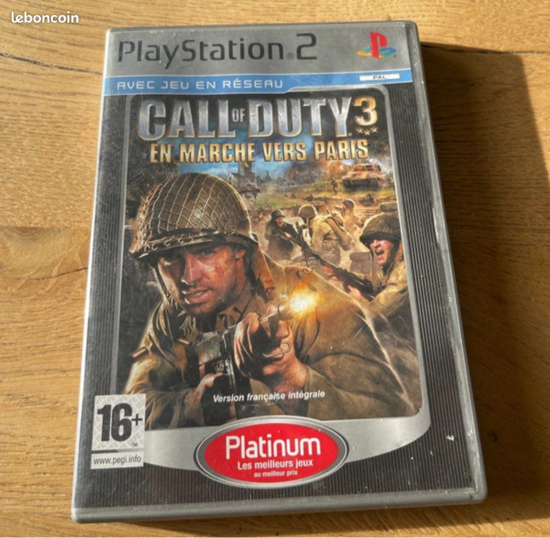 Call of duty « en marche vers Paris » PLATINUM (image 1)