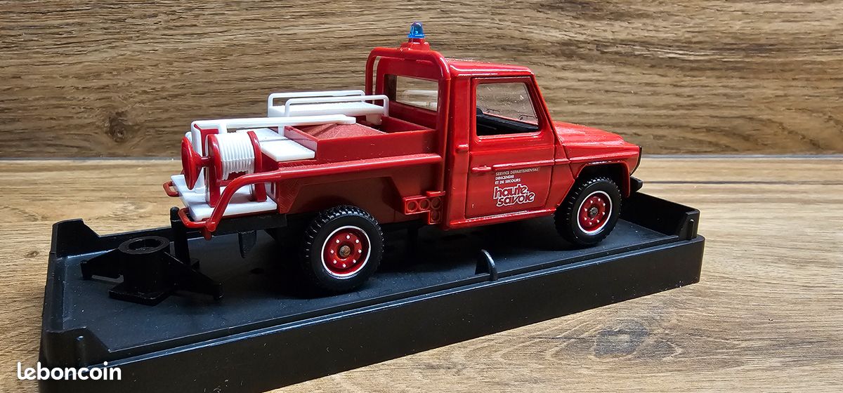 Miniature Solido Peugeot P4 Armée Française - Échelle 1/50 - Vert (Occasion)
