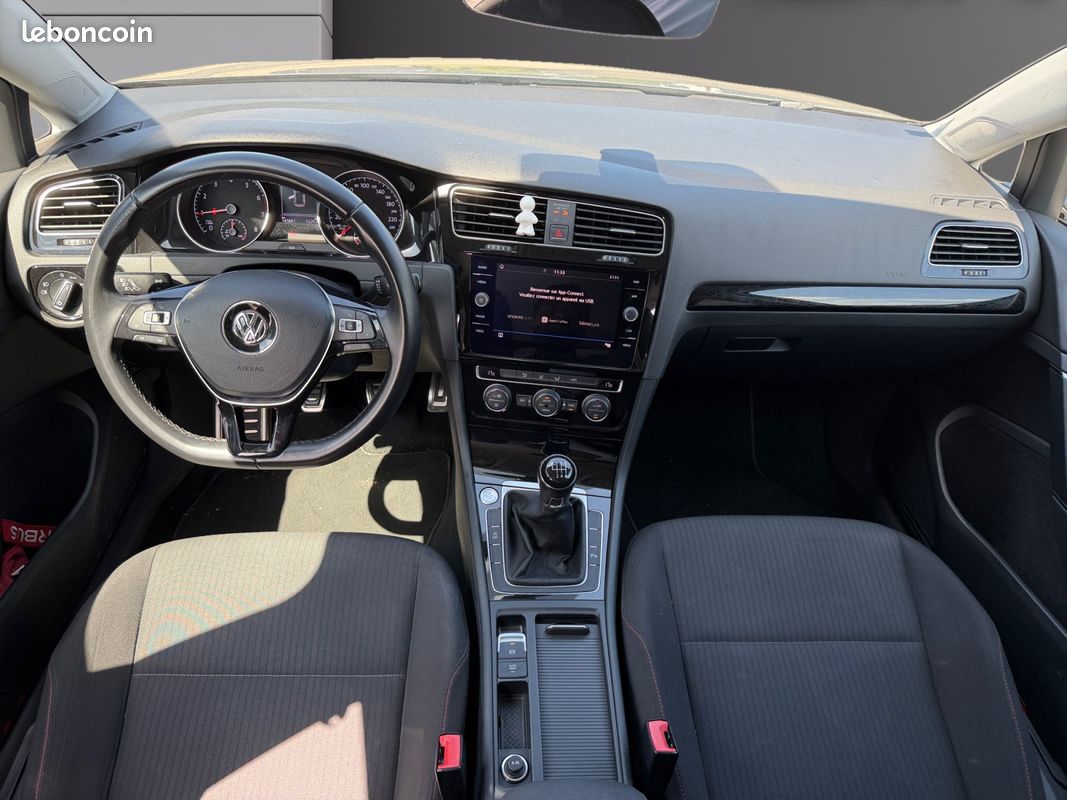 VOLKSWAGEN GOLF VII 1.0 TSI 110 SOUND 110Ch Caméra de recul ACC CarPlay Garantie 12 mois (image 2)