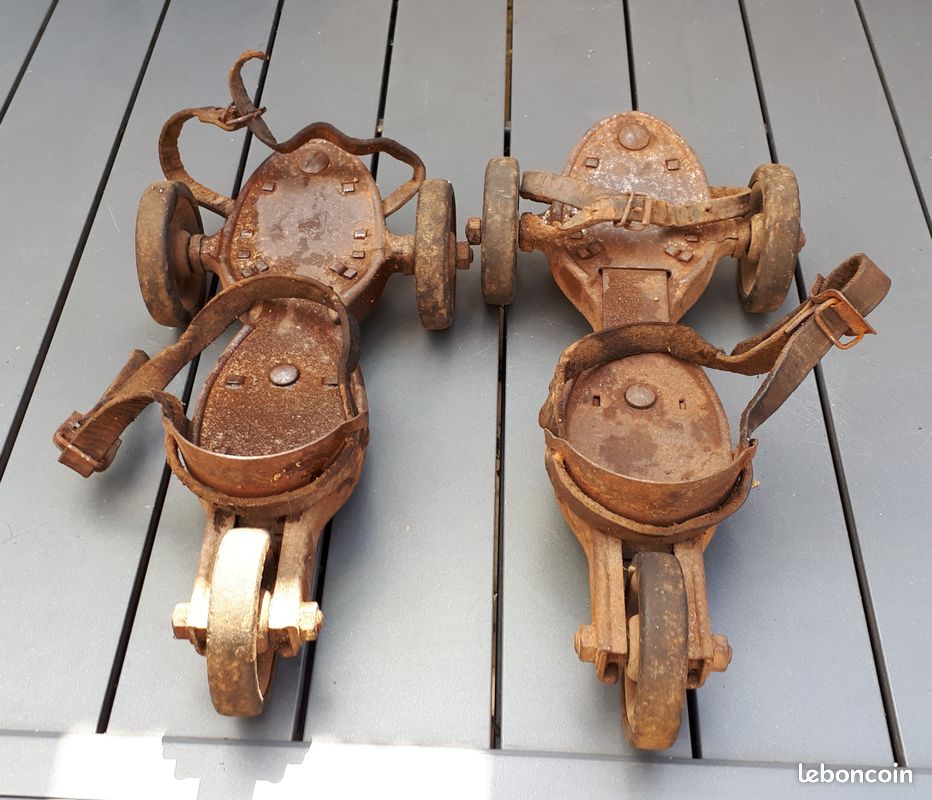 Patins à roulettes vintage rollers vintage patins speedy