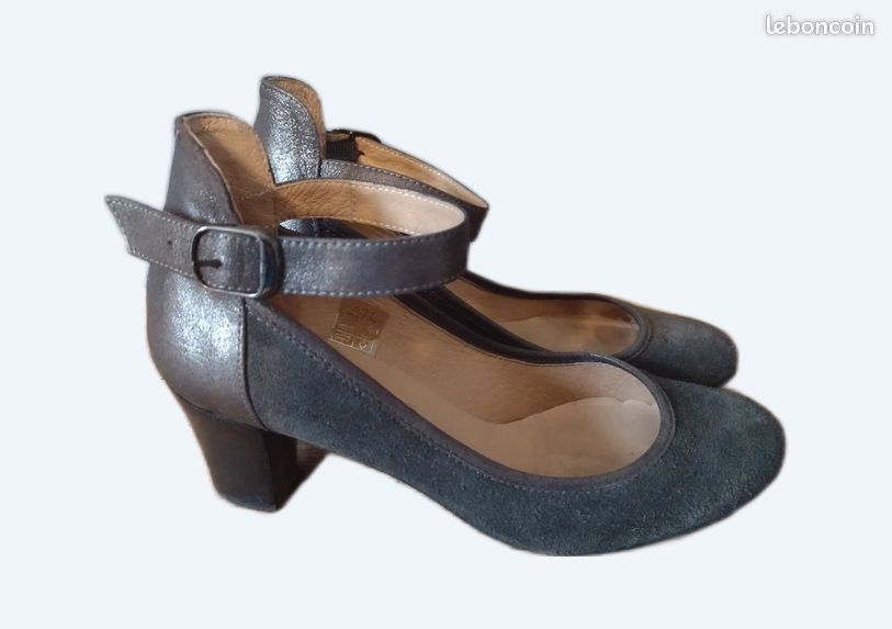 Chaussures femme 37 taupe Bocage (image 1)