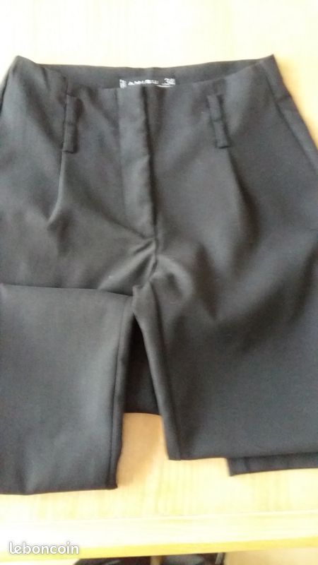 Pantalon Noir et ceinture (image 3)