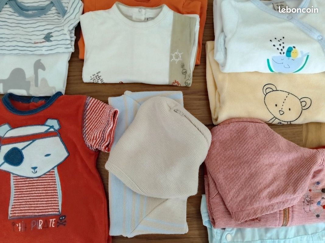 Lot vêtements garçon 3 mois (image 1)
