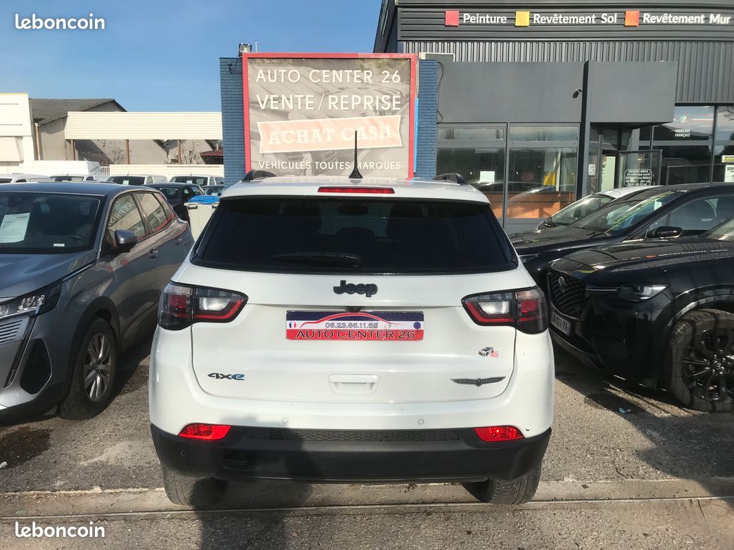 JEEP COMPASS PHEV 4x4 AN 2023 / Trailhawk 240 4xe eAWD /an 2023/BVA/Camera/PRIX canon (image 4)