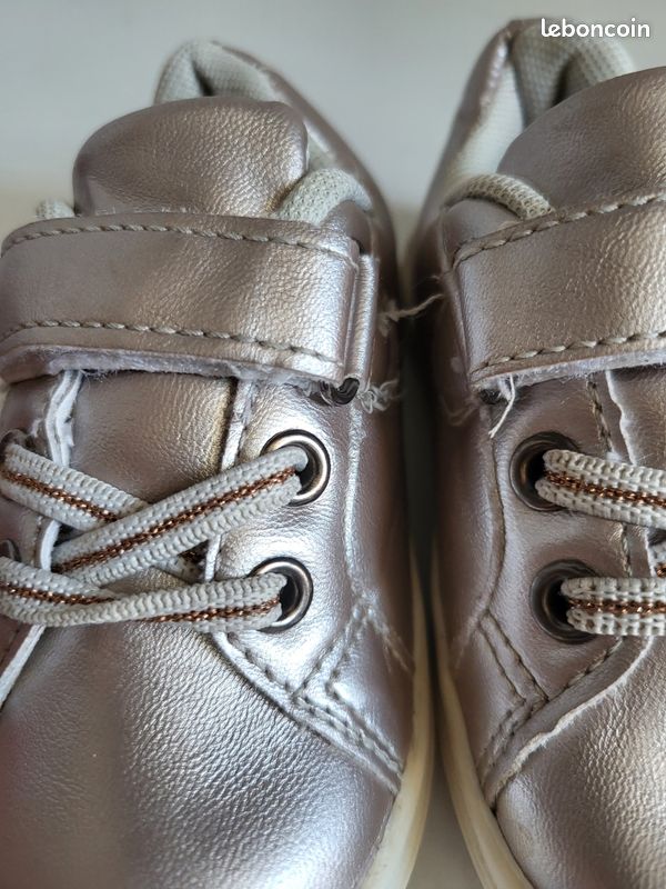 Chaussure Pat&Repaton pour fille très bon état taille 23 couleur gris (image 2)