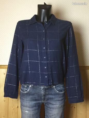Chemise iconic Western dark indigo femme Levi's | Destock Jeans