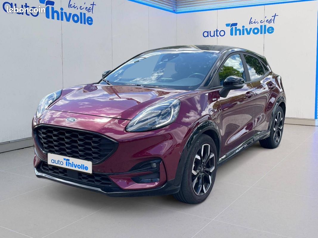 FORD Puma 1.0 Flexifuel 125 ch mHEV S&S BVM6 ST-Line X Vivid Ruby Edition (image 1)