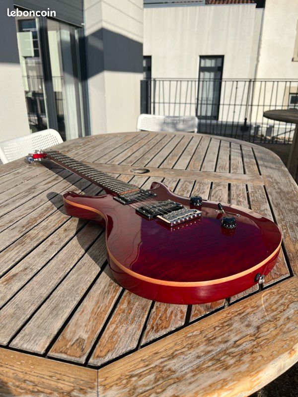 Guitare électrique PRS SE custom 24 ruby red - comme neuve (image 4)