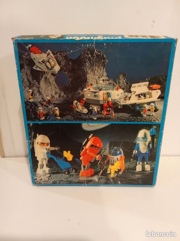 PLAYMOBIL SYSTEM 3320 PLAYMOSPACE Cosmonaute espace space VINTAGE OVP