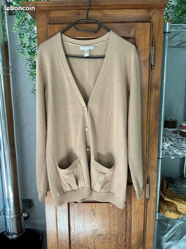 Gilet laine long 68 cm aisselles 50 marque Banana républicain (image 2)