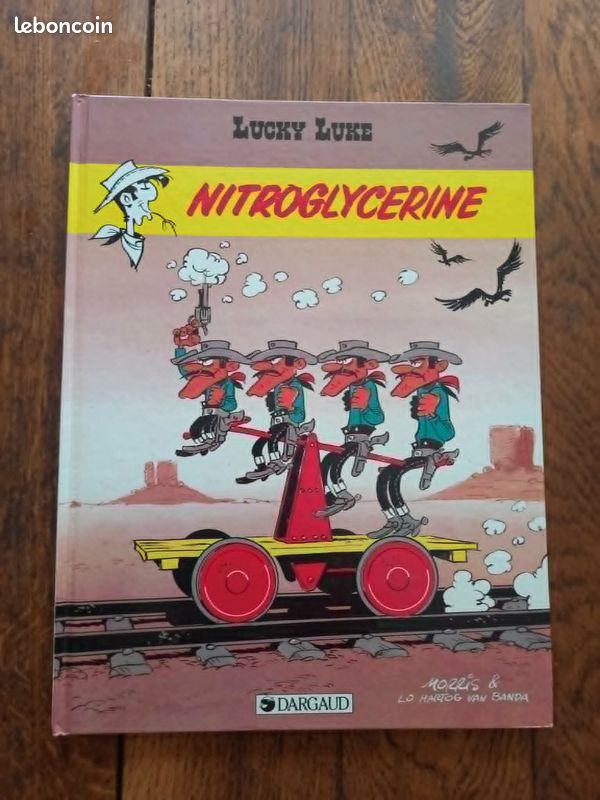 BD Lucky Luke Nitroglycérine E.O. Cotée (image 1)