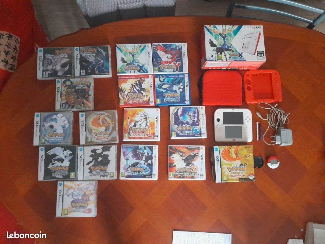 Pokémon jeux console ( vend lot uniquement) (image 1)