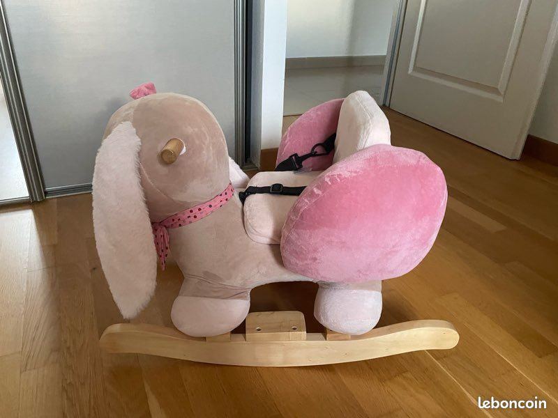 Lapin à bascule Nattou (image 2)