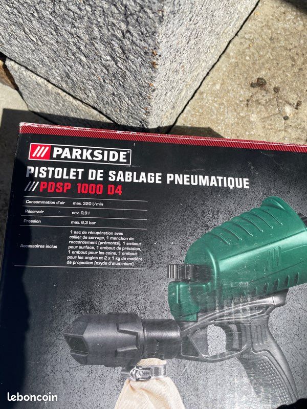 Pistolet de sablage pneumatique (image 2)