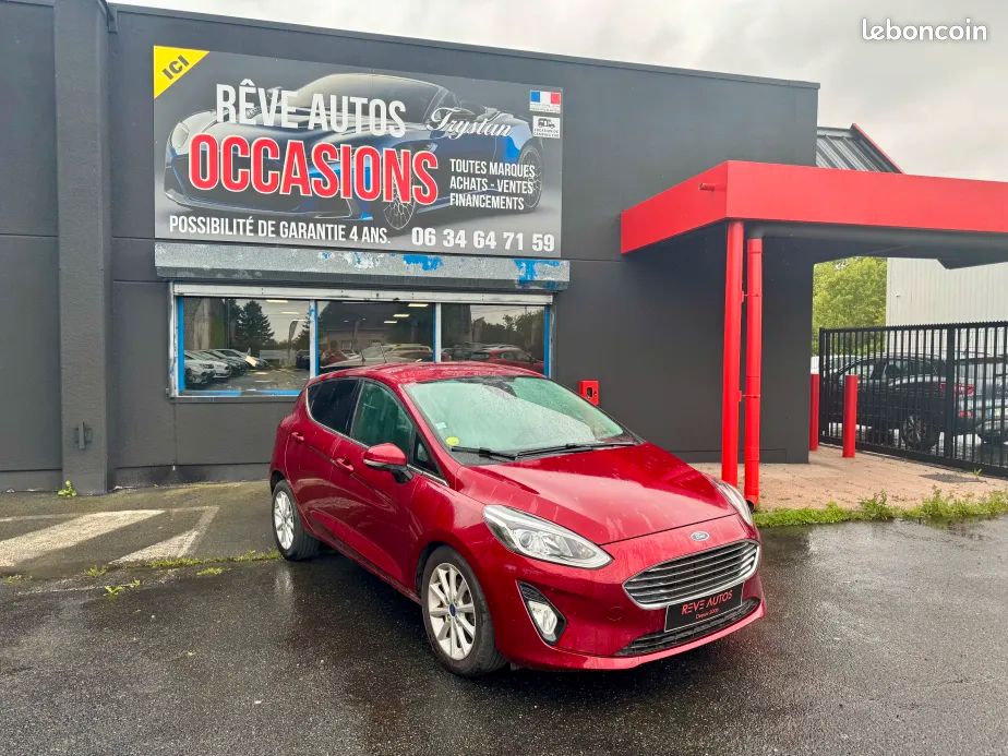 FORD FIESTA 1.5L TDCI 85CH TITANIUM 10/2017 160600KMS 8990e GARANTIE 6 MOIS TOTALE POSSIBILITĂ EXTENTION DE GARANTIE / REPRISE POSSIBLE (image 1)
