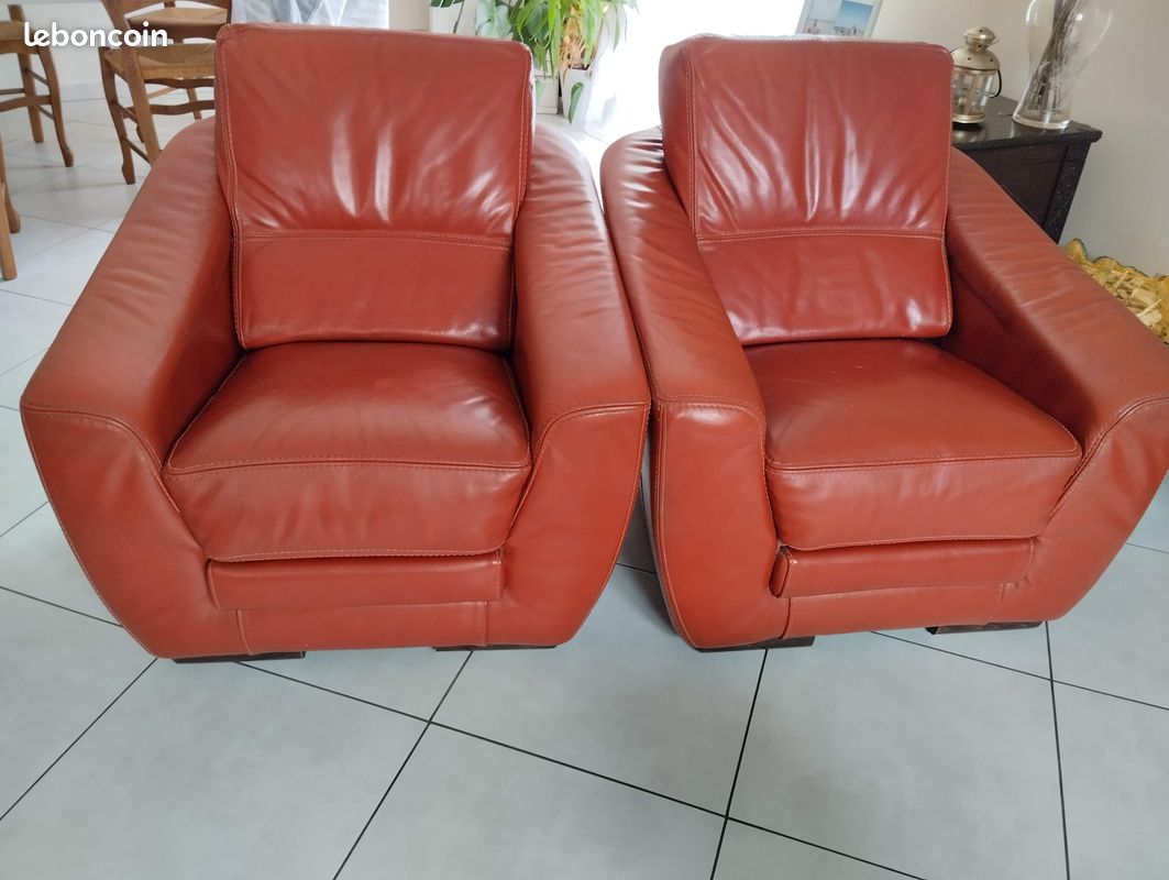 Canapé cuir (image 2)