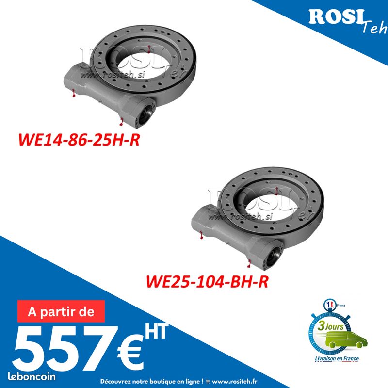 Couronne de rotation à vis sans fin IMO-360° -haut de gamme, puissante et résistante (image 4)