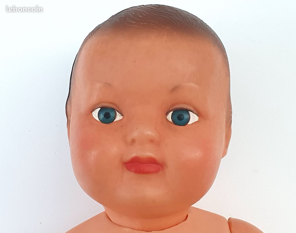 POUPÉE POUPON BAIGNEUR 40 Cm Habillé Convert Moulin Modèle Baby Marque Années 60 EUR 19,50 - FR POUPÉE POUPON BAIGNEUR 40 Cm Habillé Convert Moulin Modèle Baby Marque Années 60 EUR 19,50 - FR