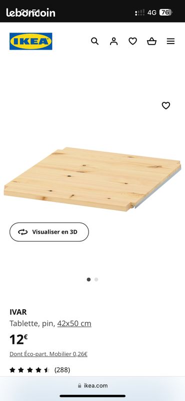Étagère IKEA à monter (image 1)