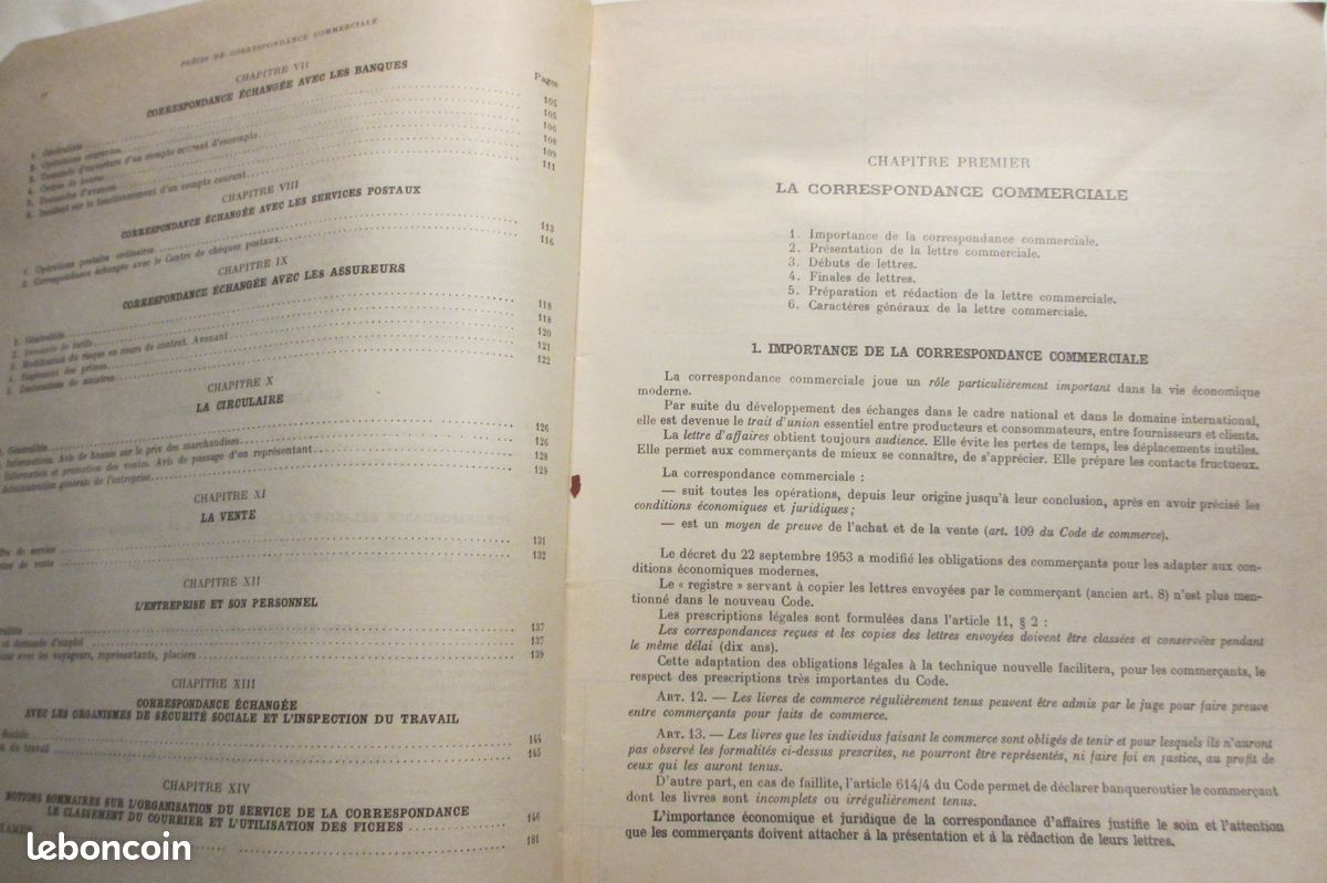Ancien livre scolaire professionnel - NP69 (image 4)