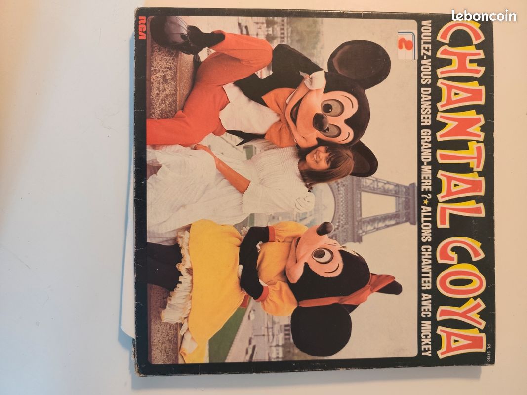 Lot 7 vinyles 33T & Maxis 45T — Chantal Goya, Disco, Slows, Westerns ...