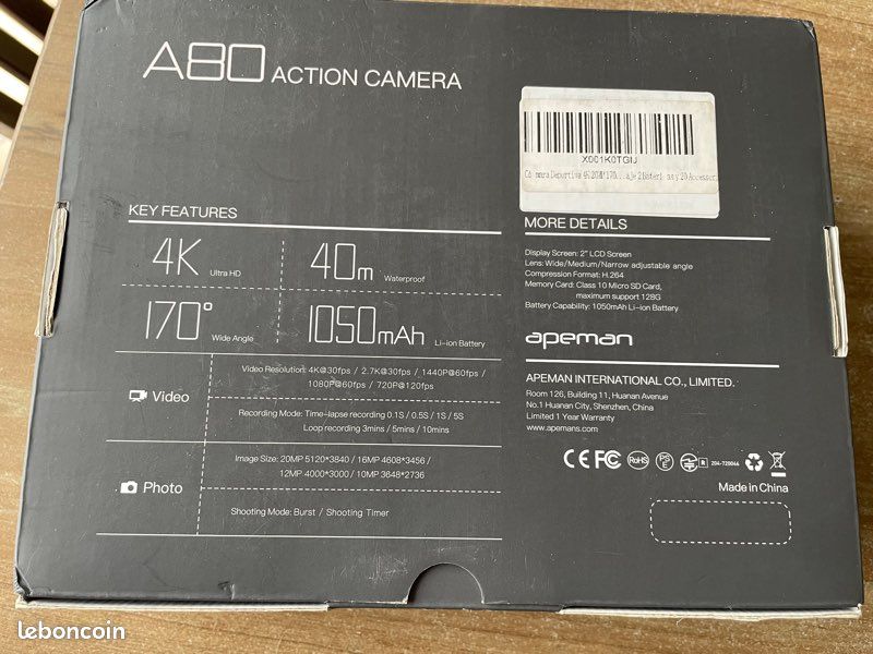 Action caméra 4k (image 4)