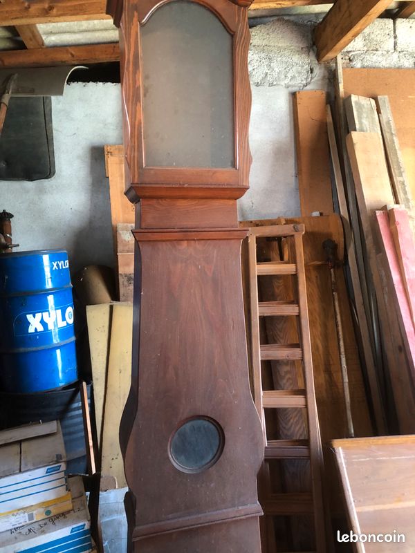 Caisse horloge noyer neuve (image 2)