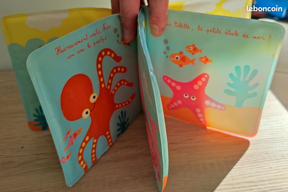 3 livres de bain enfant Tchoupi... (image 4)