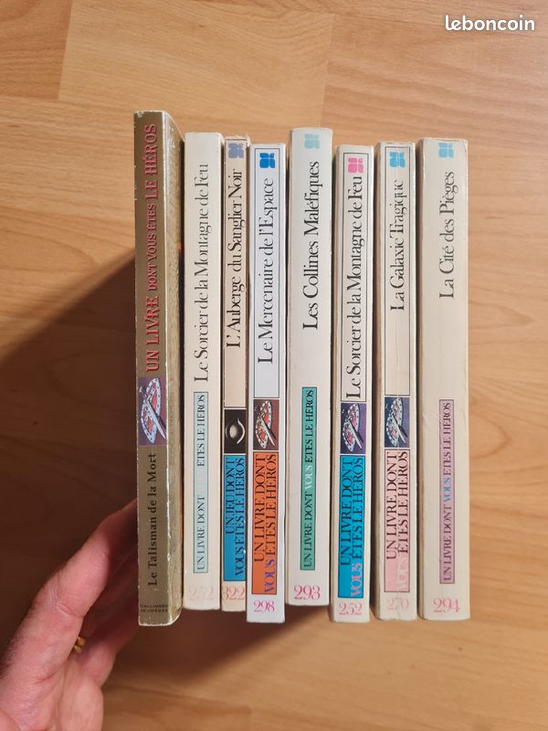 Lot de 8 livres dont vous etes le héros LDVELH (image 3)